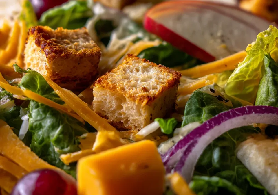 Apple Cheddar Fall Harvest Salad