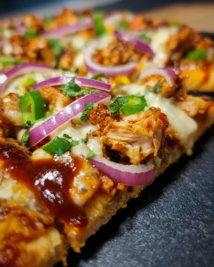 BBQ Chicken Flatbread Pizza