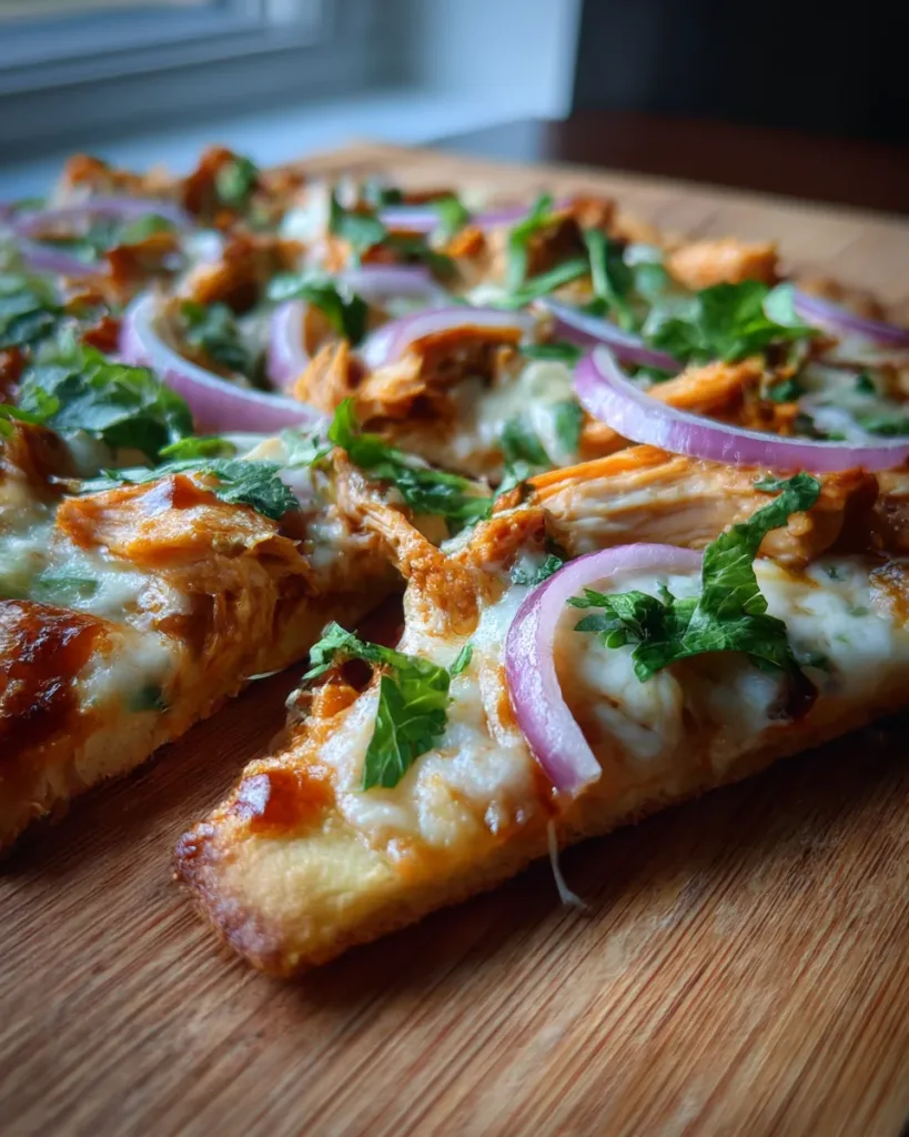 BBQ Chicken Flatbread Pizza