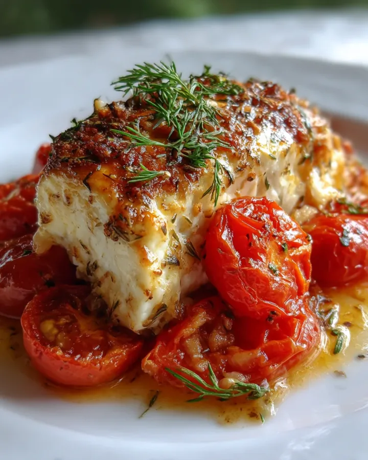 Baked Feta Tomato Chicken