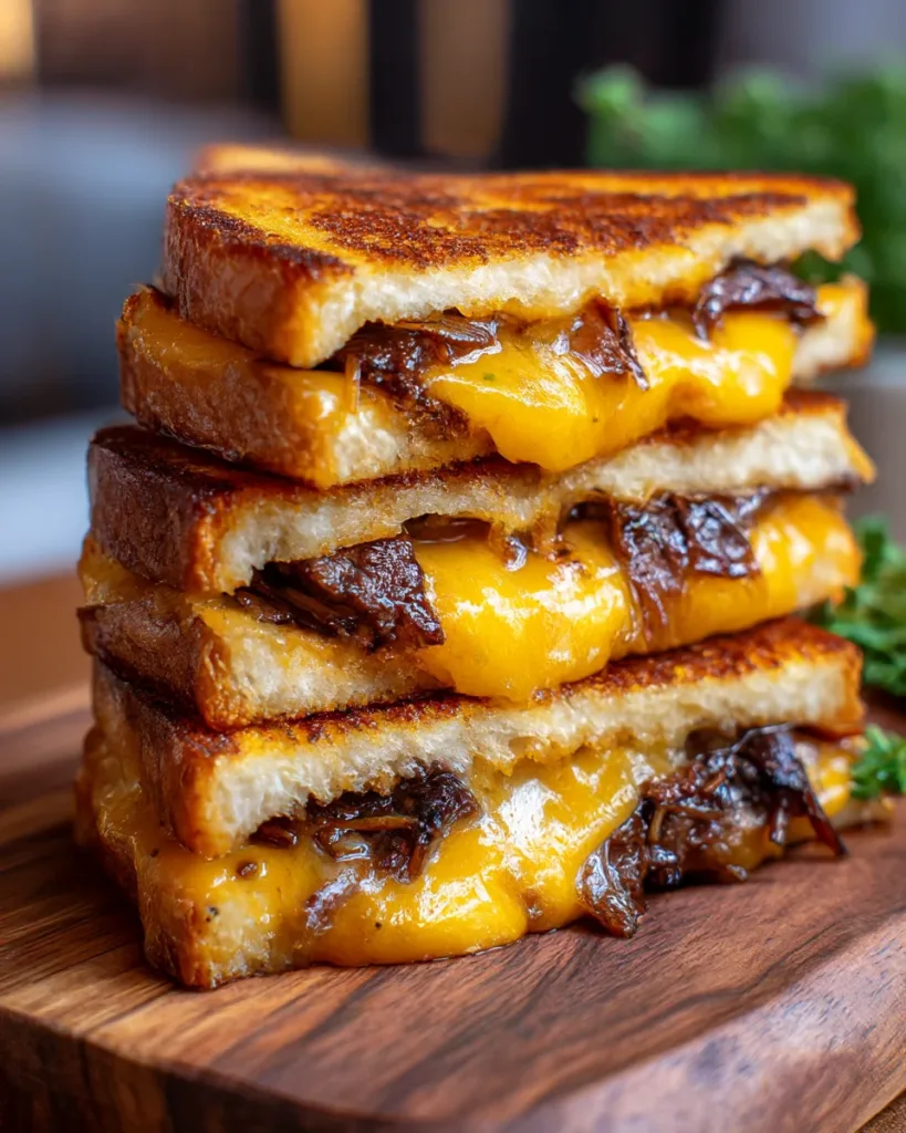 Birria Grilled Cheese Sandwich