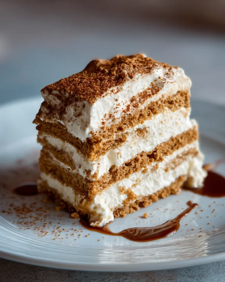 Biscoff Icebox Cake