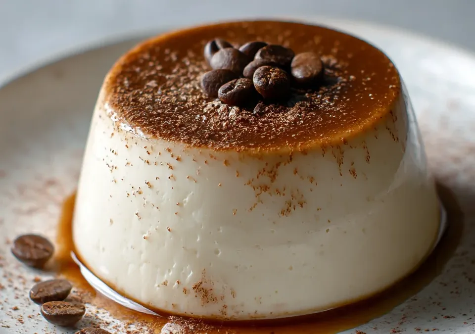 Boozy Irish Coffee Panna Cotta