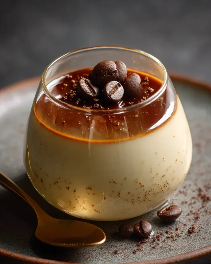 Boozy Irish Coffee Panna Cotta