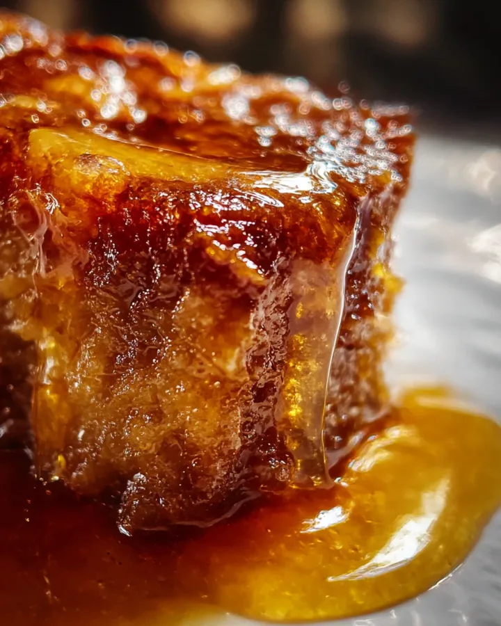 Brown Sugar Banana Sticky Toffee Pudding