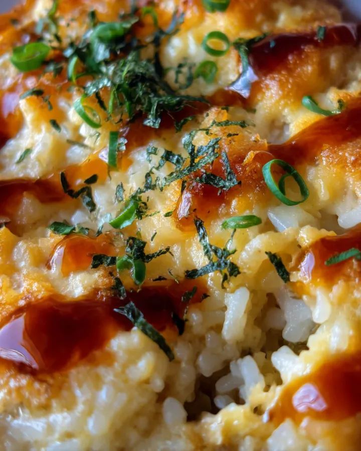 Crispy Rice Sushi Bake Casserole