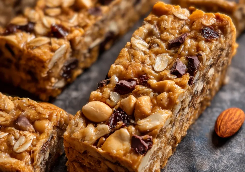 Peanut Butter Granola Bars