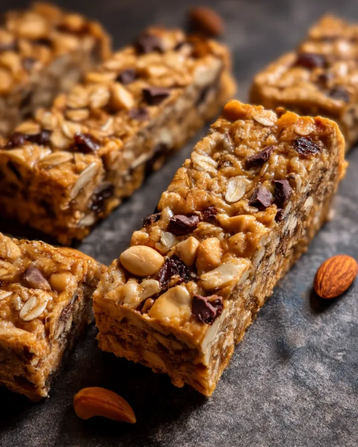 Peanut Butter Granola Bars