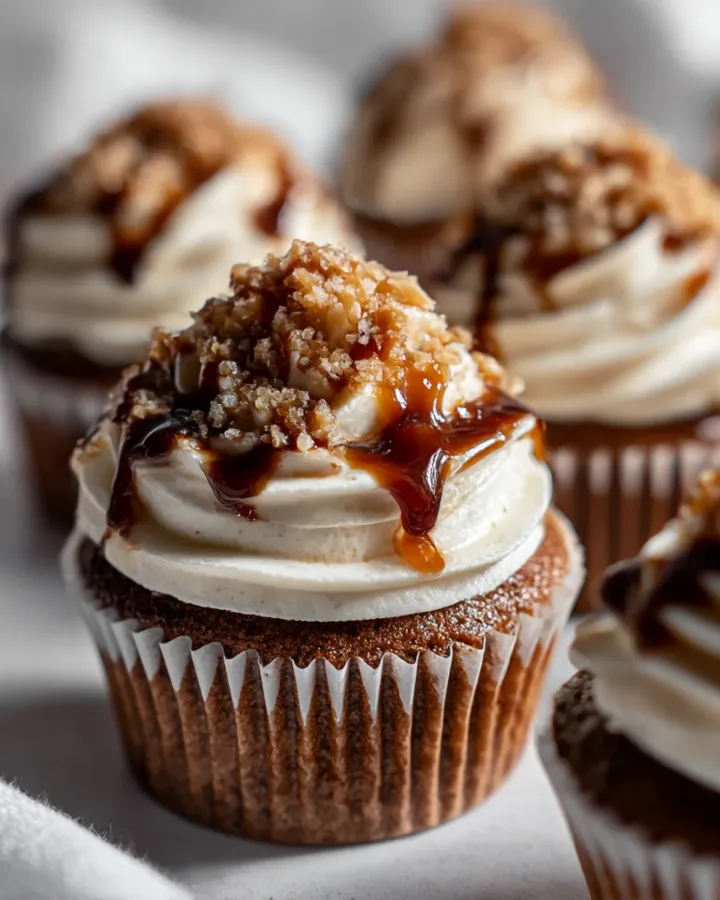 Root Beer Float Cupcakes