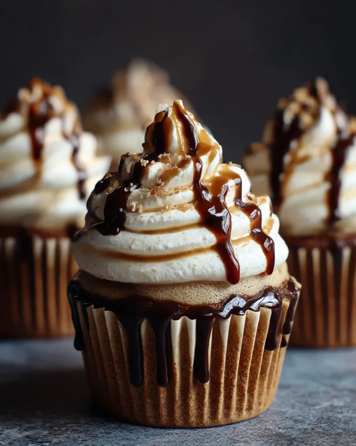 Root Beer Float Cupcakes
