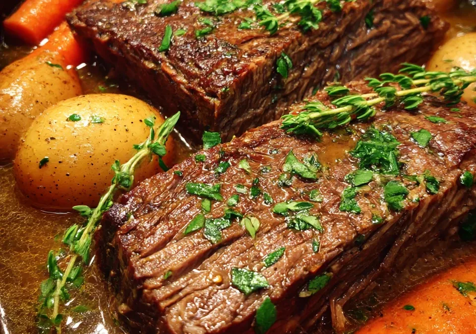 Slow Cooker Pickle Juice Pot Roast
