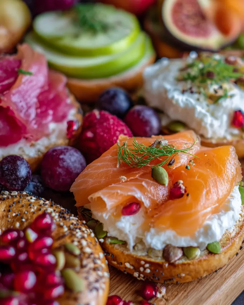 bagel board brunch