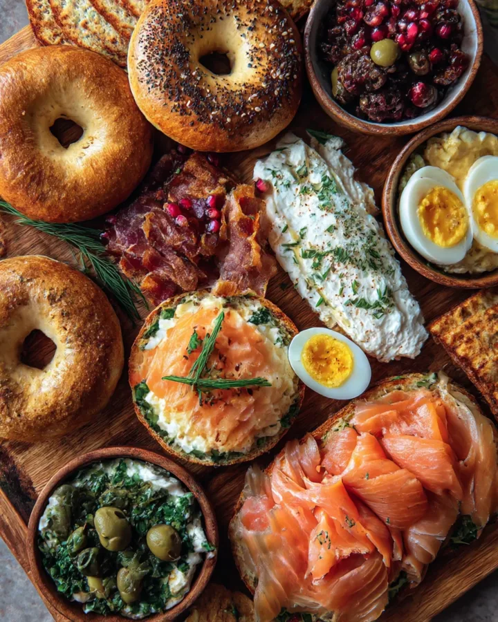 bagel board brunch