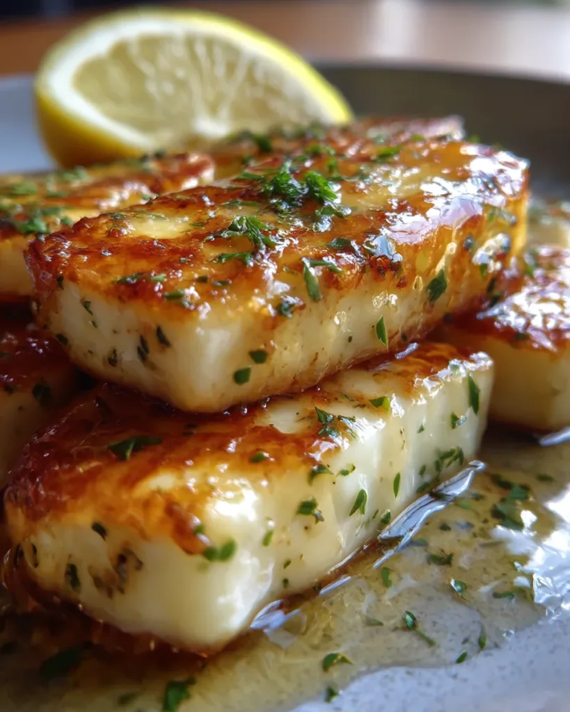 halloumi with honey and lemon