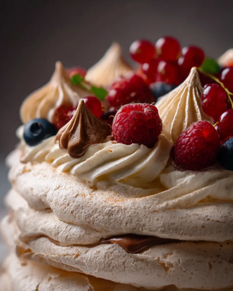 pavlova wedding cake
