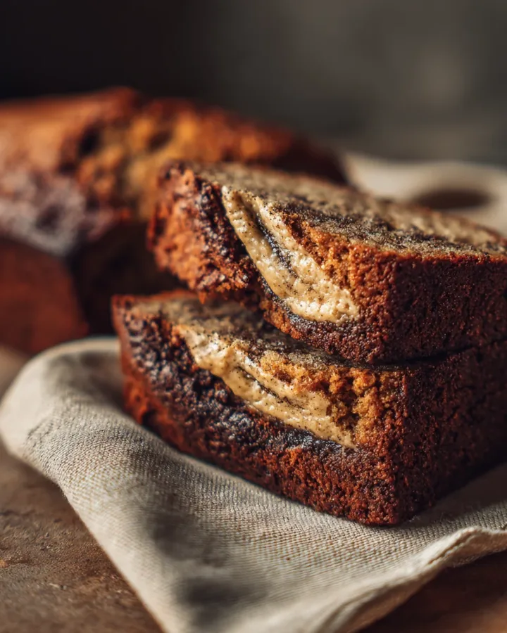 Banana Bread with Espresso Butter