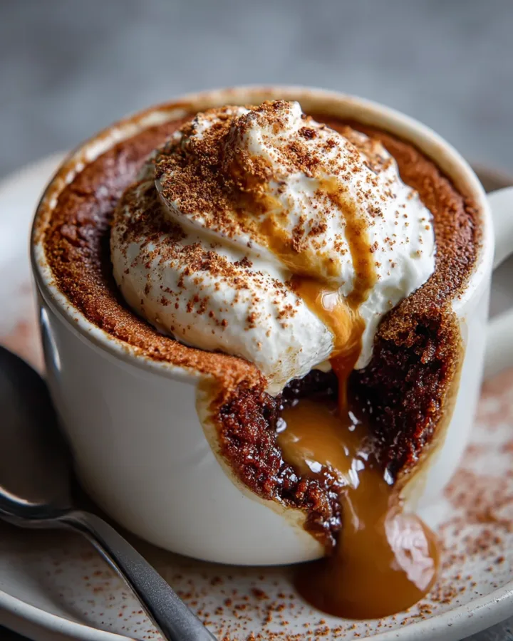 Biscoff Lava Mug Cake