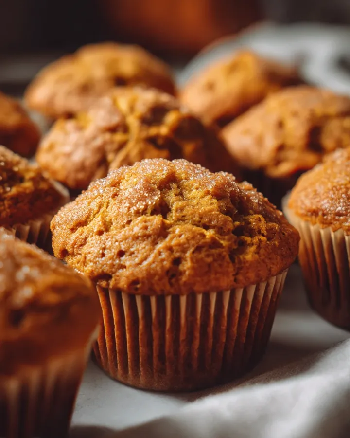 Brown Butter Maple Pumpkin Muffins