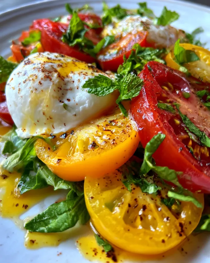 Burrata & Heirloom Tomato Garden Salad