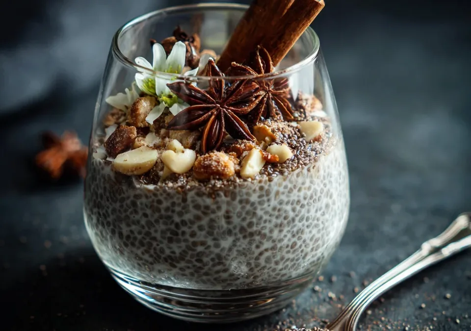 Chai Spiced Chia Seed Pudding
