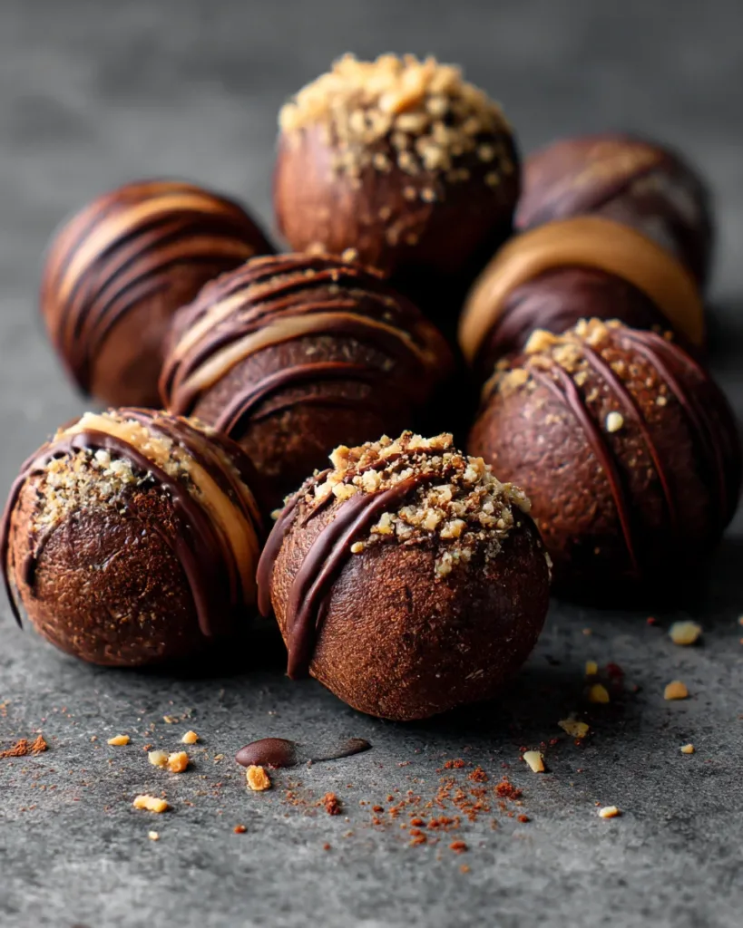 Chocolate Peanut Butter Protein Balls