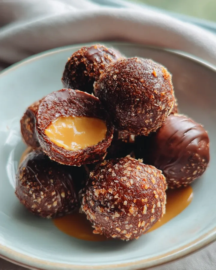 Chocolate Peanut Butter Protein Balls