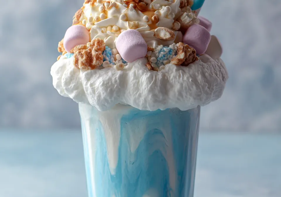 Cotton Candy Cloud Milkshake