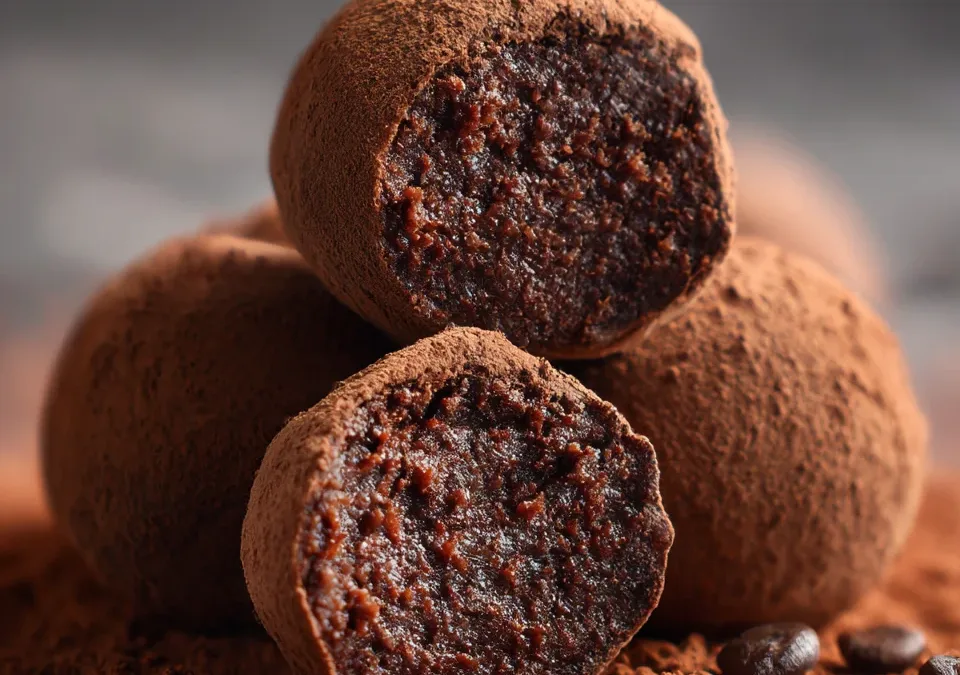 Espresso Brownie Truffle Bites