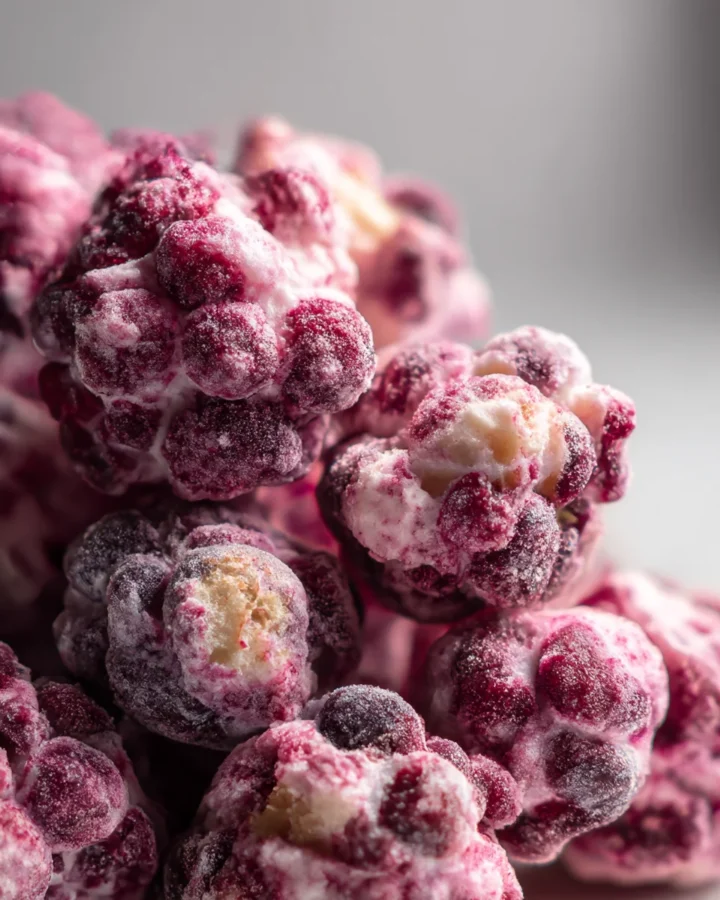 Frozen Yogurt Berry Clusters