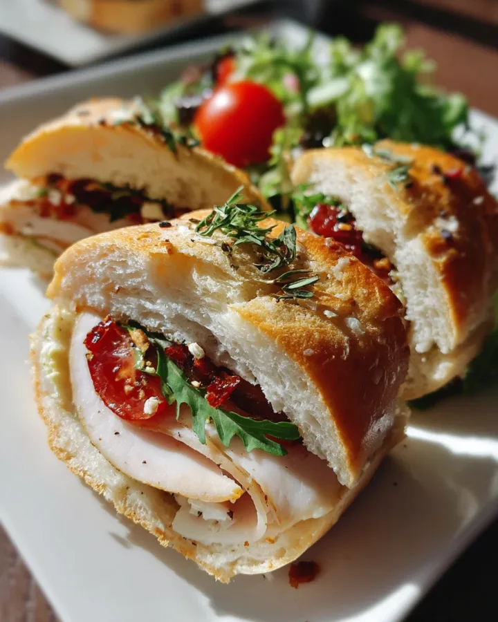 Grinder Salad Sandwich Rolls