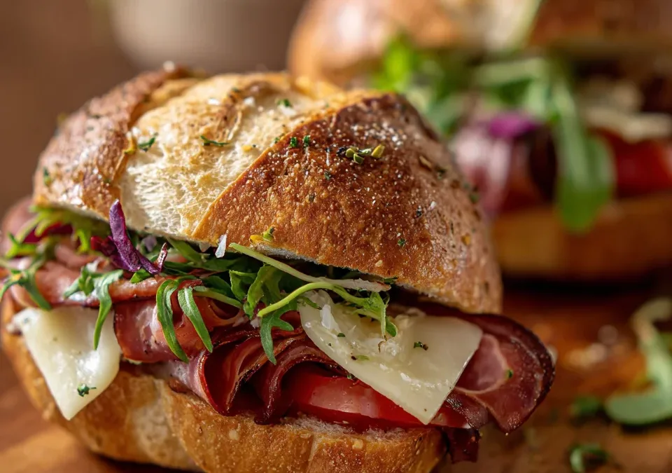 Grinder Salad Sandwich Rolls