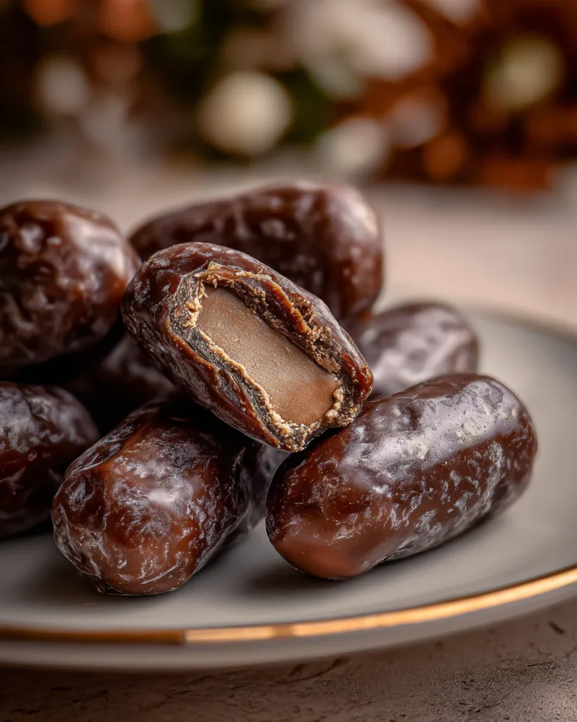 Healthy Snickers Dates