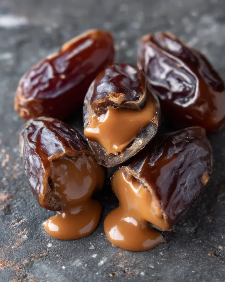 Healthy Snickers Dates