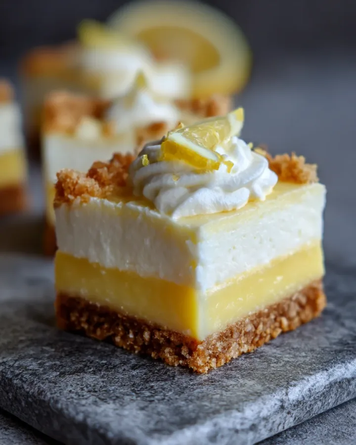 Lemon Cream Pie Bars