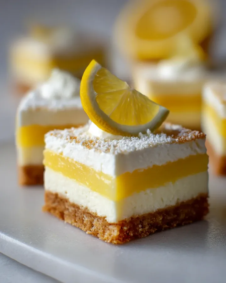 Lemon Cream Pie Bars