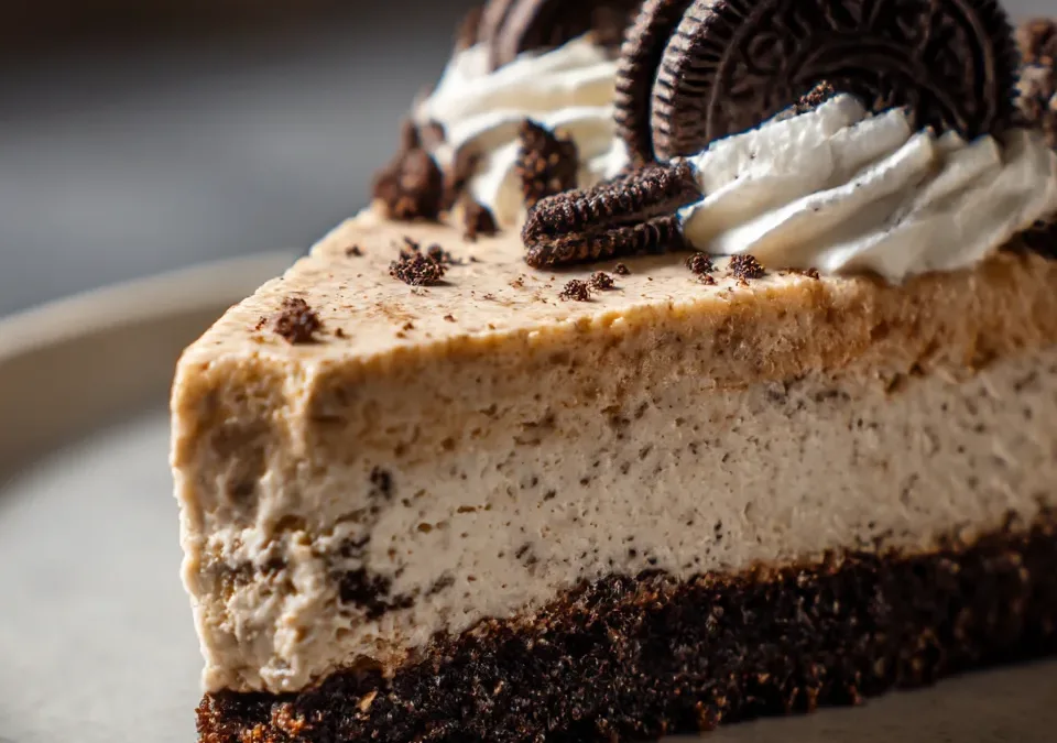 Oreo Cookie Butter Ice Cream Pie