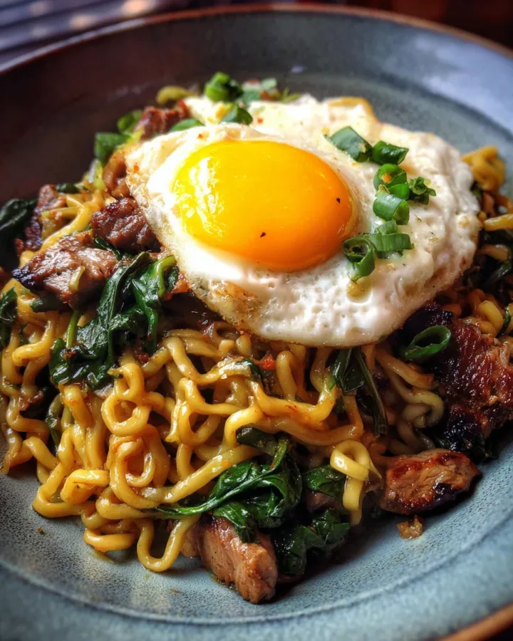 Protein Ramen Stir Fry