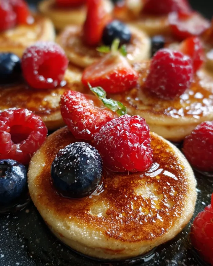Sheet Pan Mini Pancake Bites