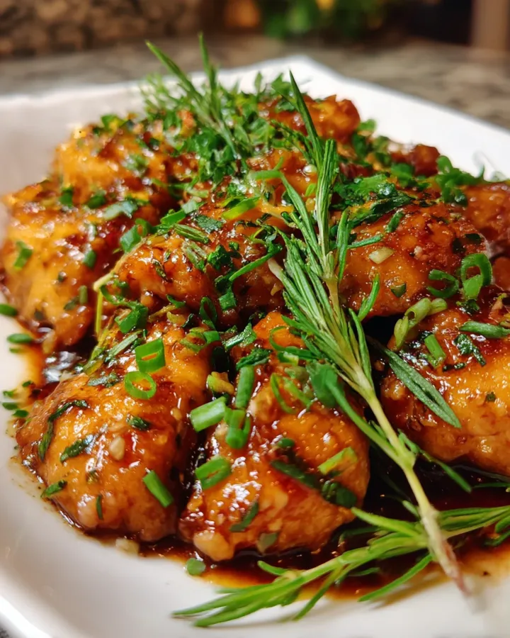 honey garlic chicken instant pot
