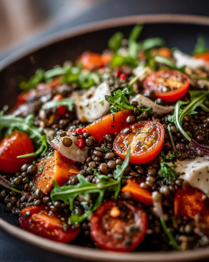 salade de lentilles