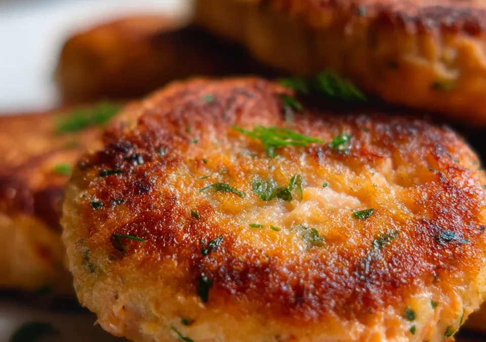 salmon cakes with canned salmon