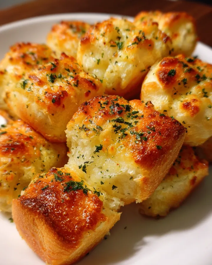 Air Fryer Garlic Butter Pizza Rolls
