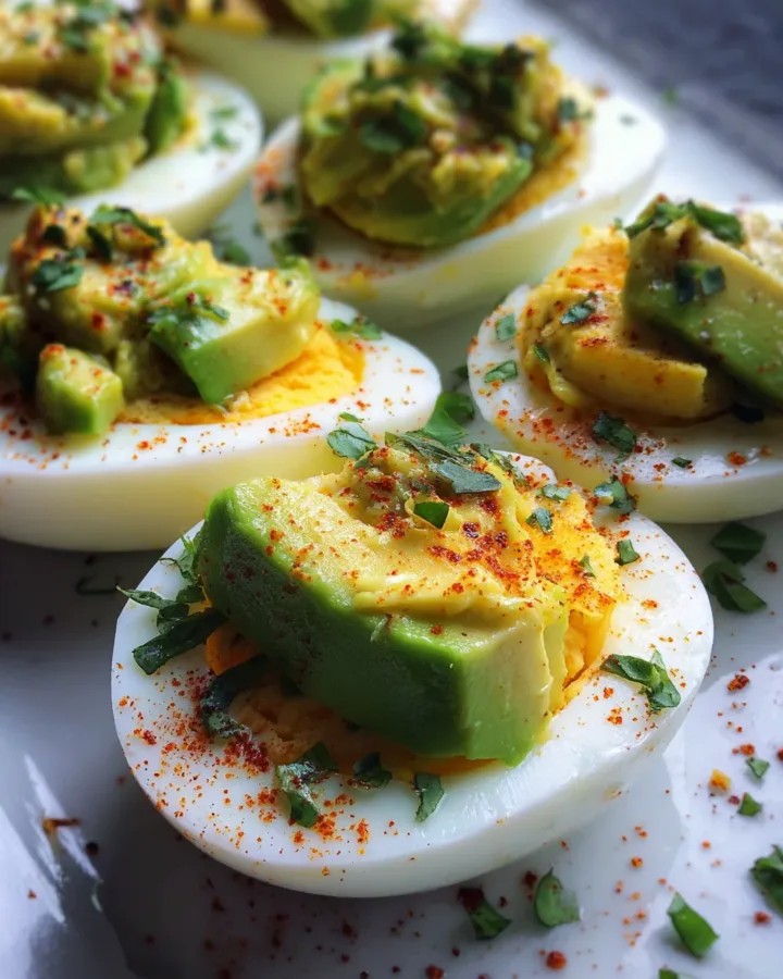 Avocado Egg Salad (No Mayo)