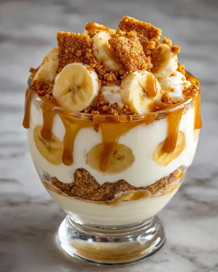 Banana Pudding Crunch Parfaits