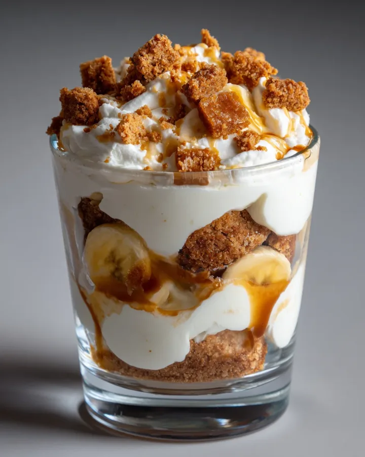 Banana Pudding Crunch Parfaits