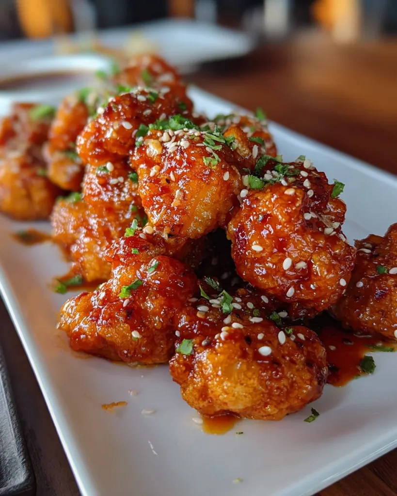Bang Bang Cauliflower Wings