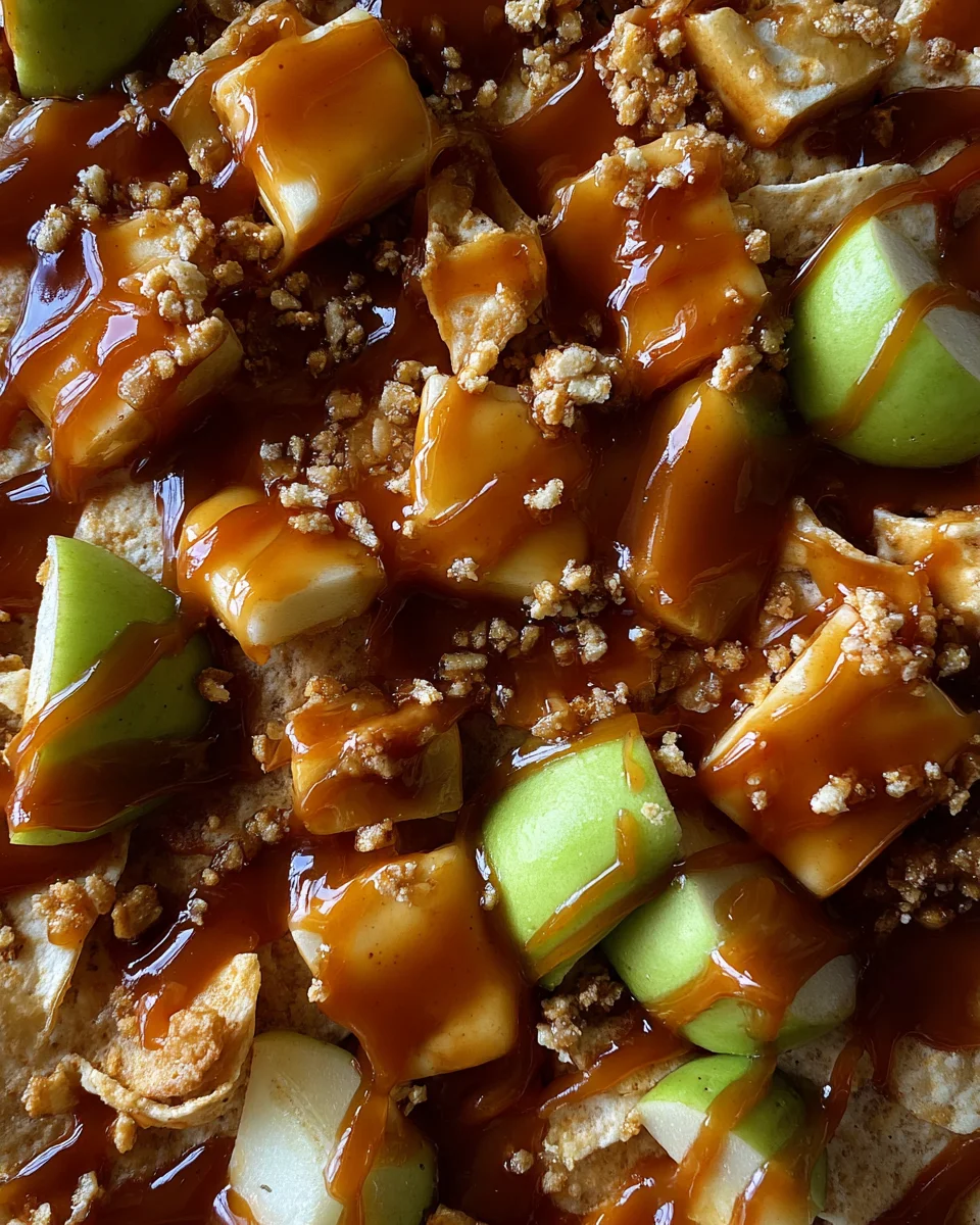 Caramel Apple Nachos