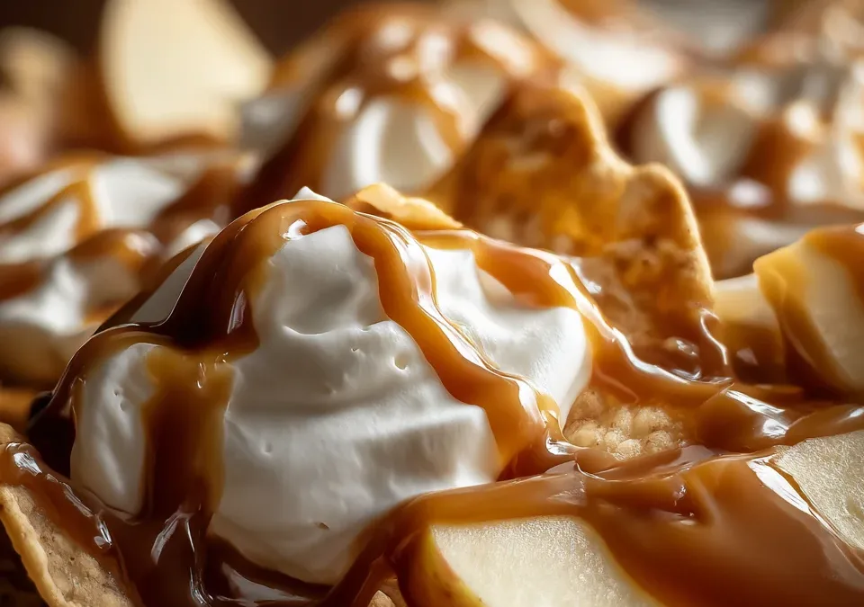 Caramel Apple Nachos
