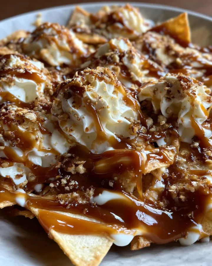 Caramel Apple Nachos