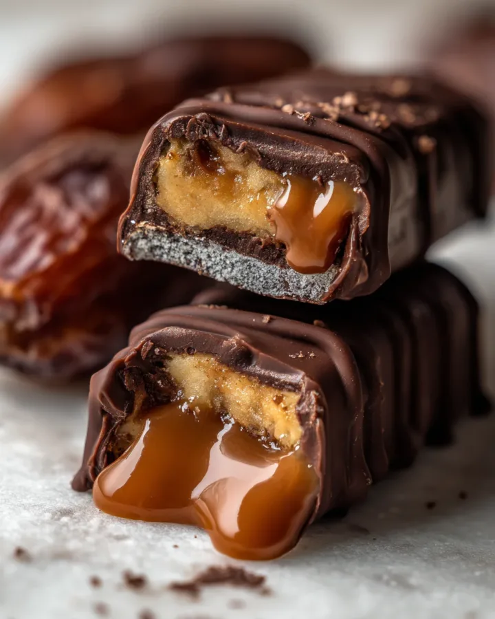 Chocolate Covered Date Snickers